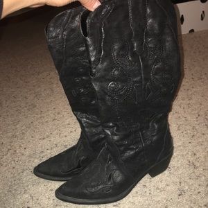 Black Roper boots